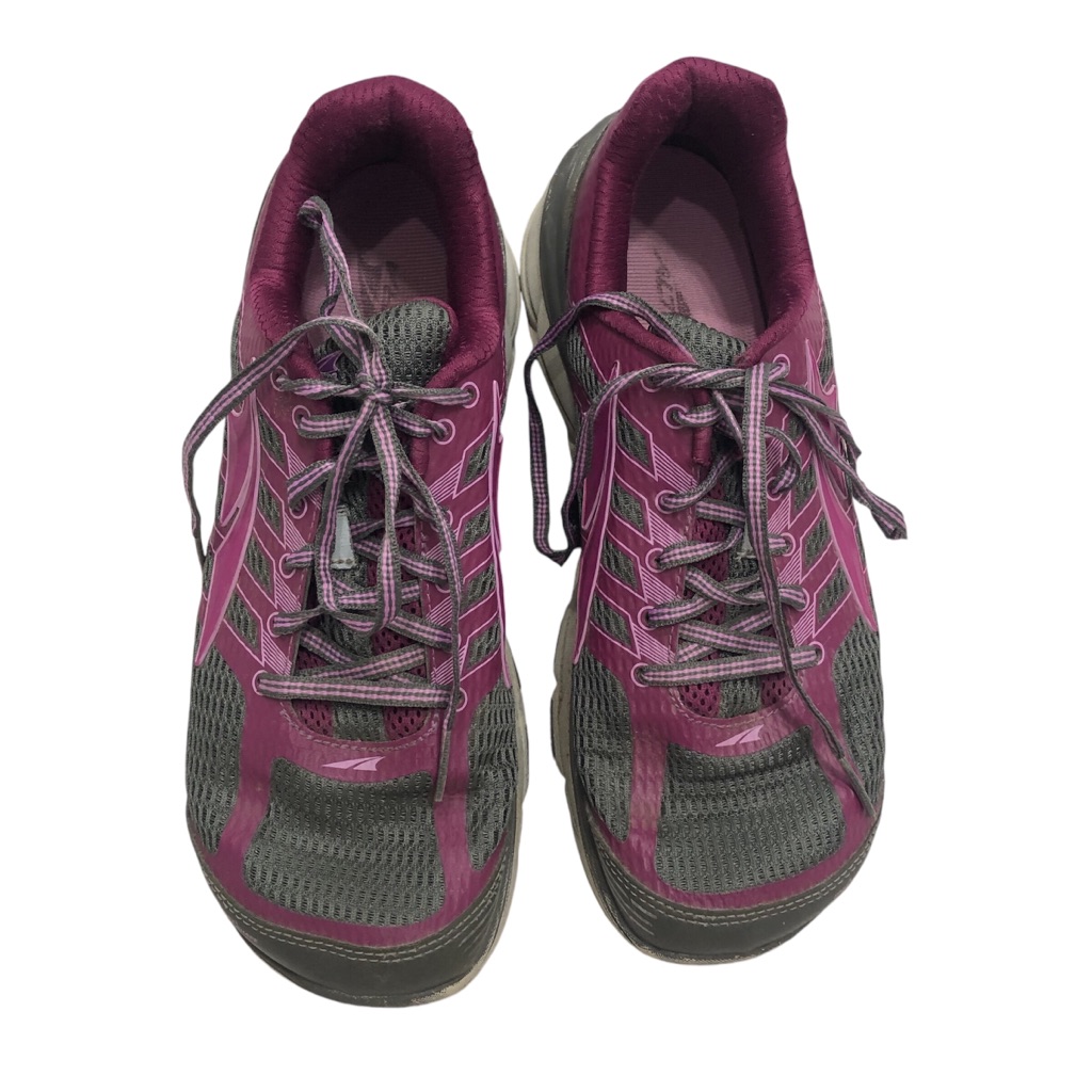 Altra Provision 3.0 Gray And Purple Zero Drop Athletic Shoes